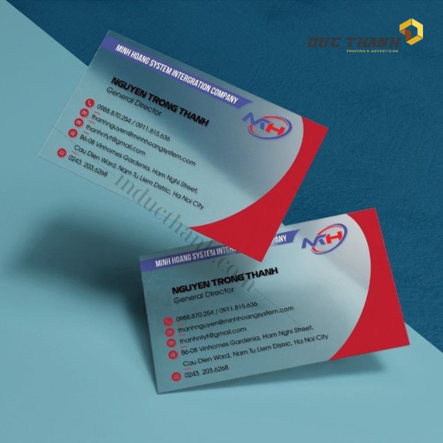 Mẫu card visit giám đốc 1