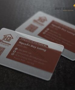 Mẫu card visit giám đốc 2
