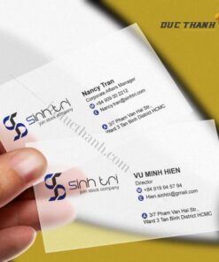 Mẫu card visit giám đốc 3