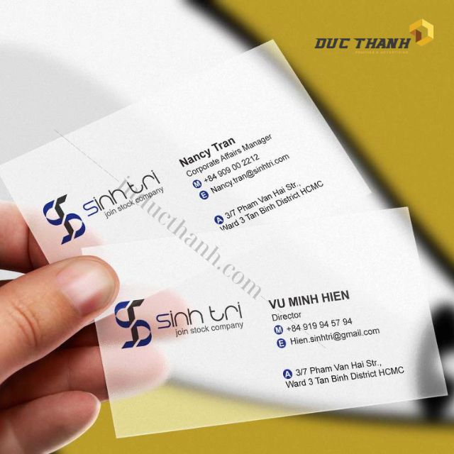 Mẫu card visit giám đốc 3