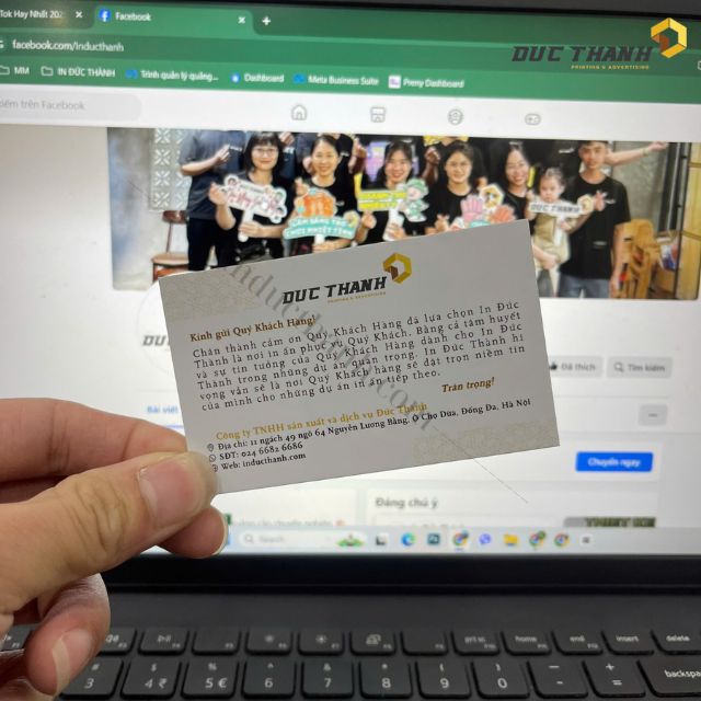 Mẫu card visit ngành in ấn 1