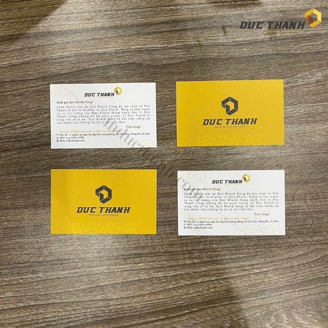 Mẫu card visit ngành in ấn 2