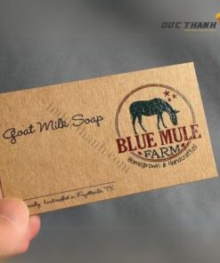 Mẫu card visit tối giản