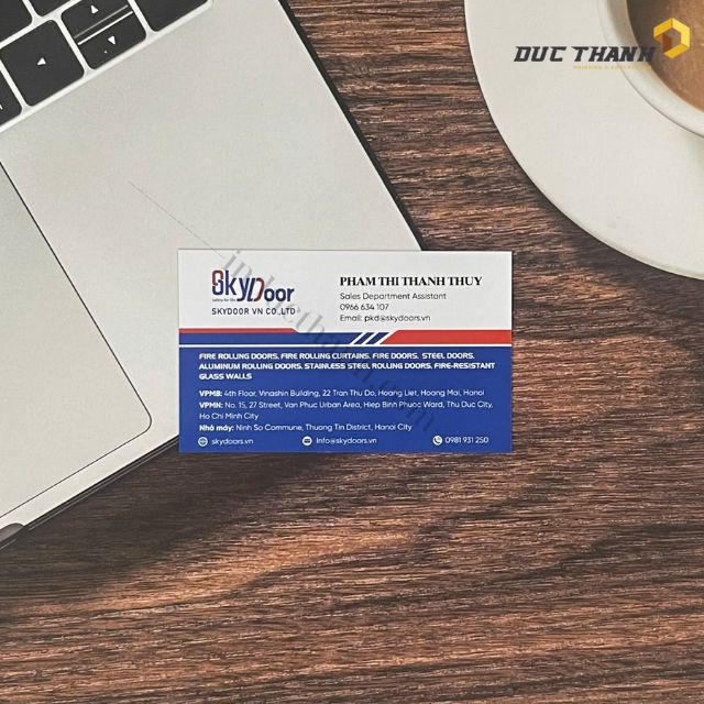 Mẫu card visit trợ lý kinh doanh