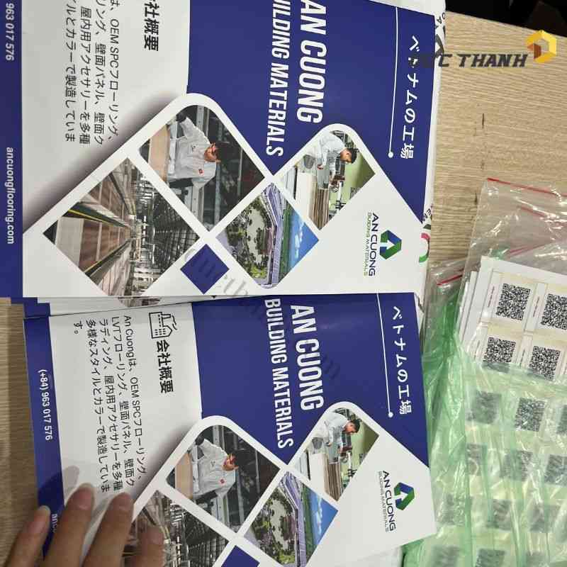 Mẫu catalogue công ty xây dựng An Cường
