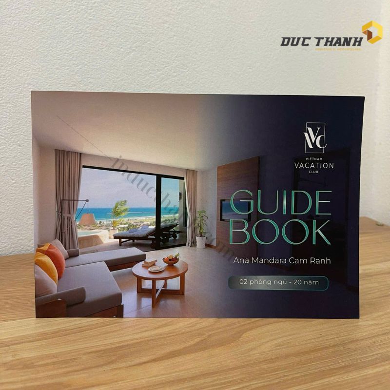 Mẫu catalogue guide book Cam Ranh 1