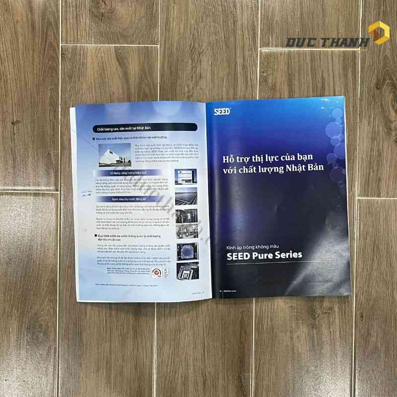 Mẫu catalogue hồ sơ công ty Seed Vietnam 1