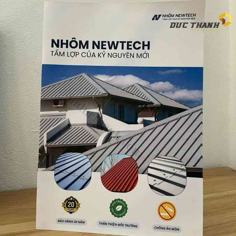 Mẫu catalogue nhôm Newtech