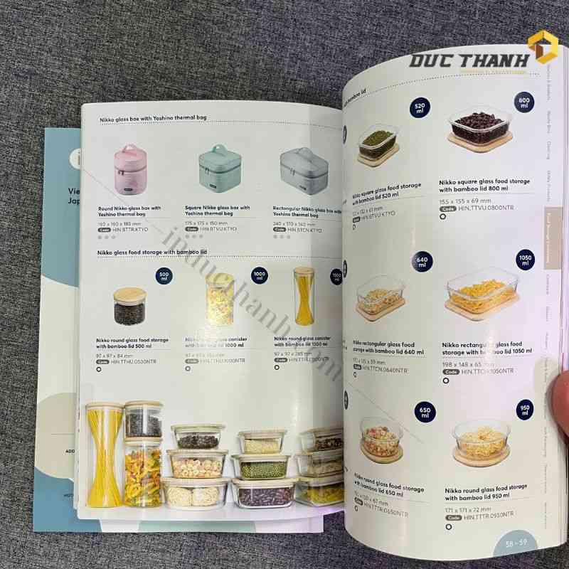 Mẫu catalogue sản phẩm Inochi 1