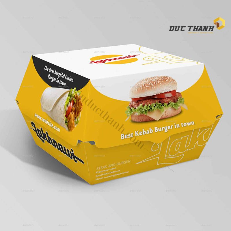 Mẫu hộp giấy đựng bánh