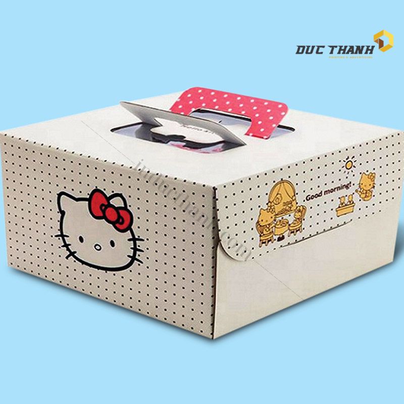 Mẫu hộp giấy đựng bánh