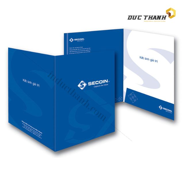 Mẫu kẹp file công ty