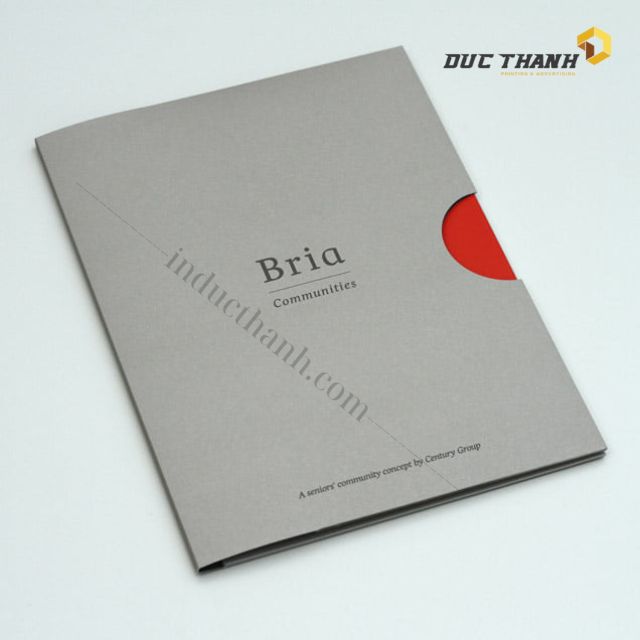 Mẫu kẹp file tối giản