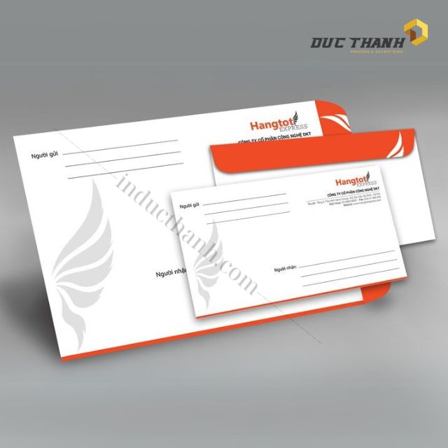 Mẫu phong bì 3 kích thước
