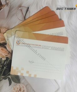 Mẫu phong bì A5 trường học