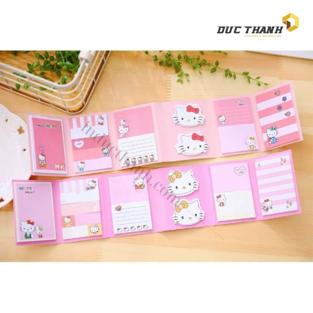 Mẫu sổ tay Hello Kitty