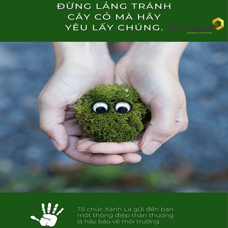 Mẫu tờ rơi bảo vệ môi trường