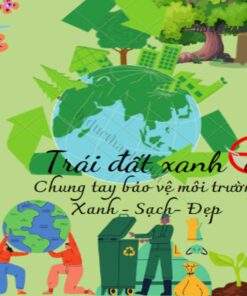 Mẫu tờ rơi bảo vệ môi trường