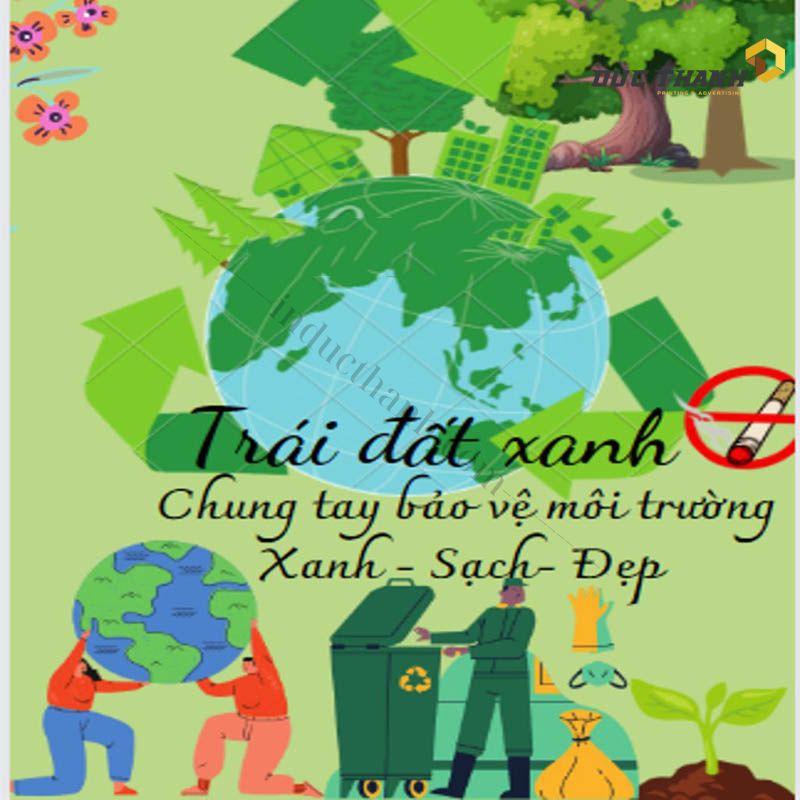 Mẫu tờ rơi bảo vệ môi trường