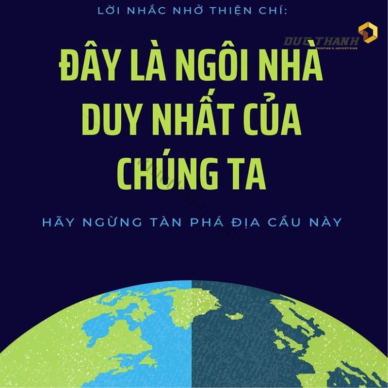 Mẫu tờ rơi bảo vệ môi trường