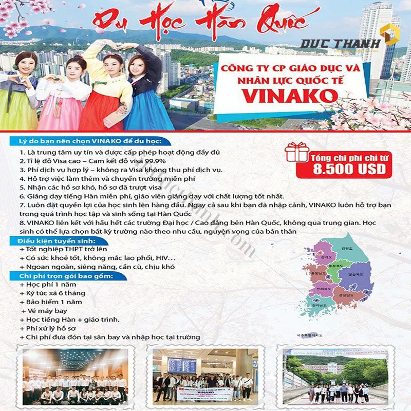Mẫu tờ rơi du học