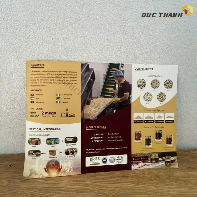 Mẫu tờ rơi quảng cáo nông sản