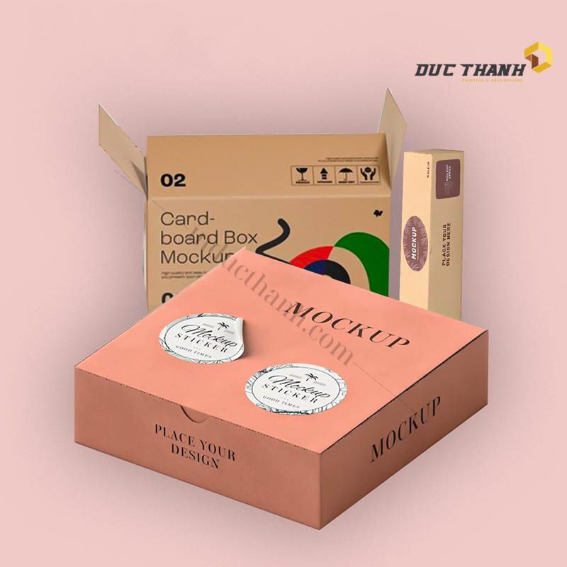 Thiết kế hộp giấy đựng bánh