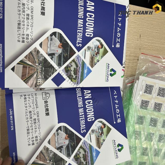 Tờ rơi giới thiệu công ty An Cuong