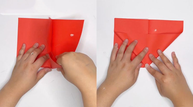 Cách gấp hộp giấy hình vuông có nắp
