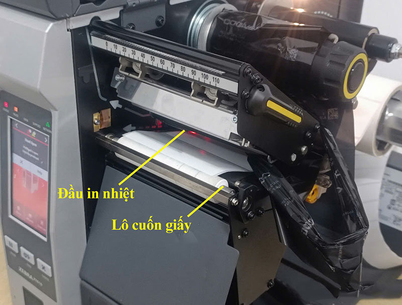 Cấu tạo máy in nhiệt