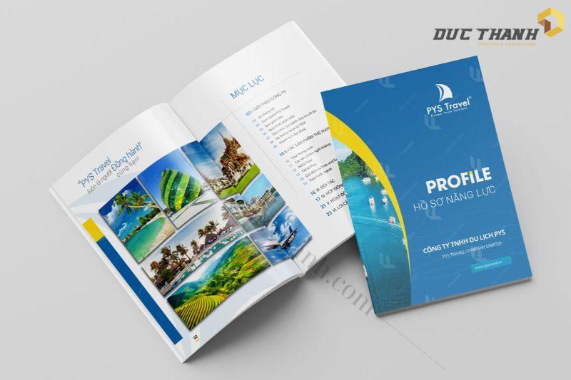 Mẫu profile công ty năng động trẻ trung