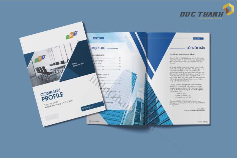 Profile công ty thể hiện tầm nhìn và sứ mệnh