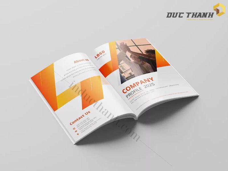 Mẫu profile công ty thiết kế đẳng cấp