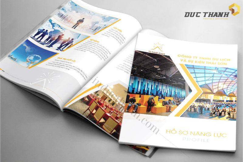 Mẫu profile công ty đa dạng ngành nghề