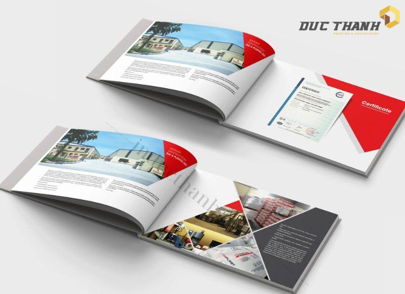 Mẫu profile công ty phong cách doanh nhân