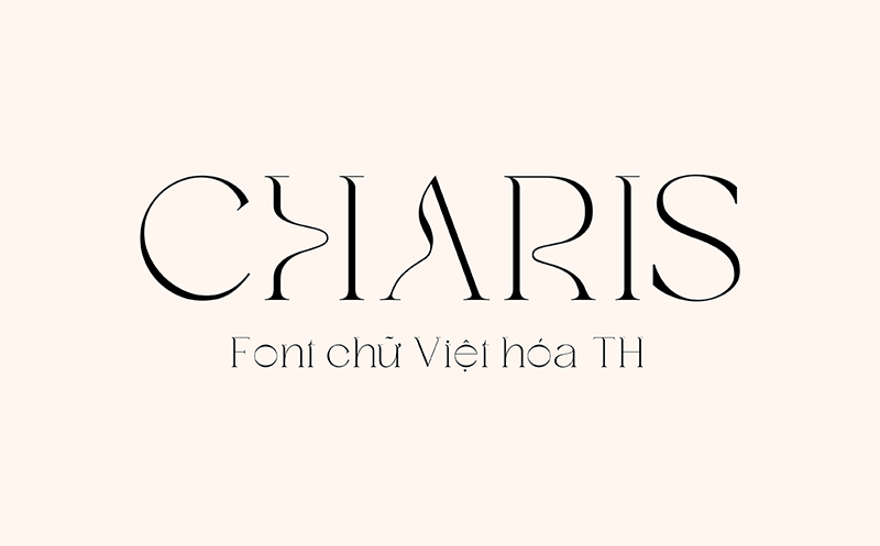 Font-chu-thiet-ke-poster-dep-Charis-Moderne