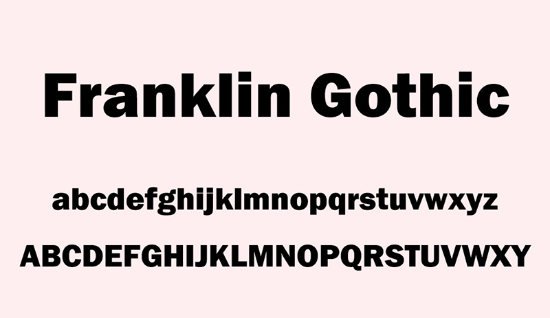 Font-chu-thiet-ke-poster-dep-Franklin-Gothic