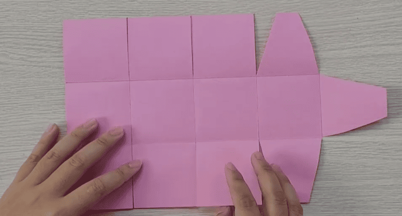 các bước làm hộp quà tặng bằng giấy