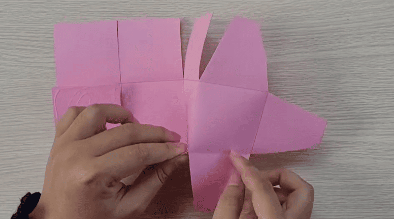 các bước làm hộp quà tặng bằng giấy
