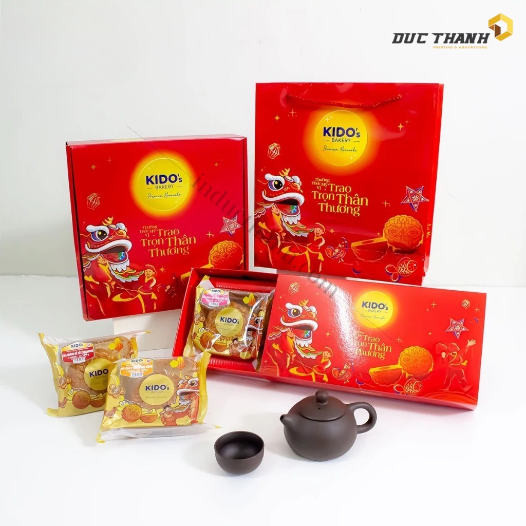 Mẫu hộp bánh Trung Thu KIDO