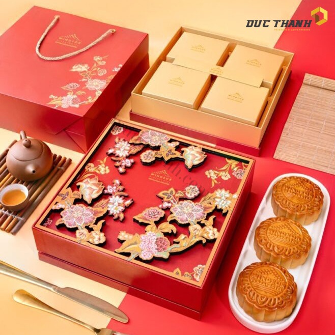 Mẫu hộp bánh Trung Thu  truyền thống 2